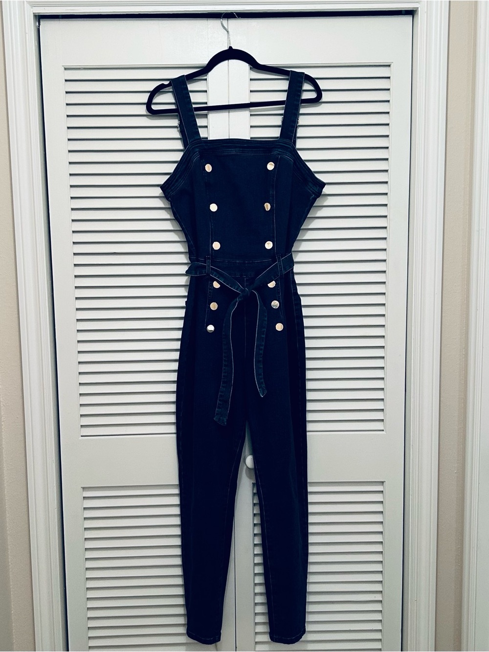 Guess denim jumpsuit/overalls - Picture 4 of 11